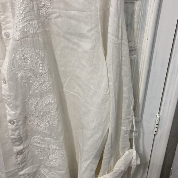 Final price accepted White sequin white shirt - Picture 4 of 8